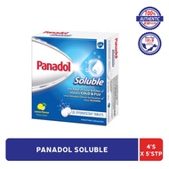 PANADOL SOLUBLE FOR COLD & FLU 4'S