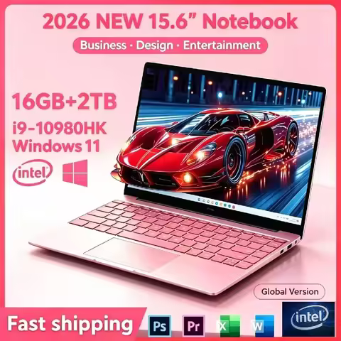 2026 Intel Core i9 10980HK 15.6" High-Performance,2TB SSD, 32GB RAM, Portable Laptop Notebook PC for