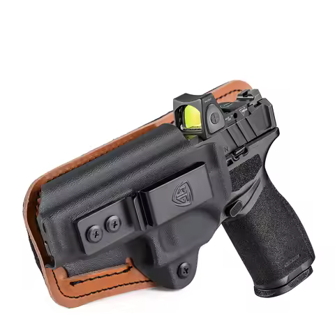 Echelon Holster with Comfort Pad IWB Kydex Leather Hybrid Holster for 9mm Springfield Armory Echelon
