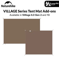 Naturehike Village 6.0 Gen2 13 Tent Ground Cloth Sheet Camping Floor Mat Add-On Footprint Waterproof