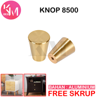 Knop Tarikan Pegangan Laci Gold 8500 Knob Modern Lemari Dapur KitchenSet Furniture Kabinet Aluminium