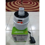 Lampu solar led putih cas