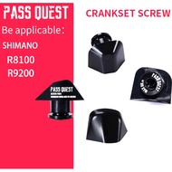 PASS QUEST single chainring crankset screw R7000 R8000 R9100 DU R8100  UT R9200 Modified Cap Is Suit