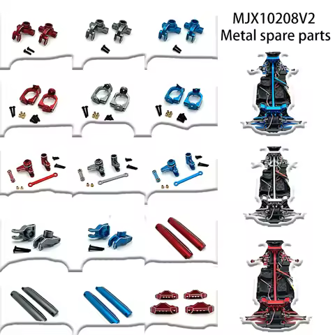 MJX 1/10 10208 V2 Version Small Monster Remote Control Car Accessory Metal Upgrade Drive Shaft Swing