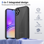 Casing for Samsung Galaxy F05 4G F 05 SM-E055F, SM-E055F/DS Phone Case Matte Frosted Clear Transluce