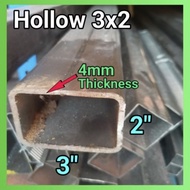 3"x2" (4mm Thickness) Besi Hollow Rectangular 8ft-12ft (BP8)
