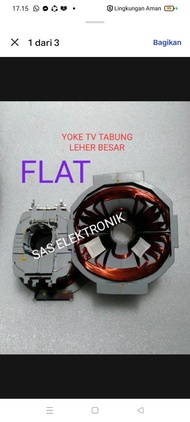 YOKE FLAT DEFLEKSI CONDE YUK TV TABUNG FLAT LEHER BESAR SCP-2141D SHARP POLYTRON SAMSUNG SANYO CINA 