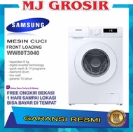 MESIN CUCI FRONT LOADING SAMSUNG WW 80J3230KW 8KG 80J 8 KG INVERTER