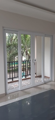 pintu sliding 4 daun upvc