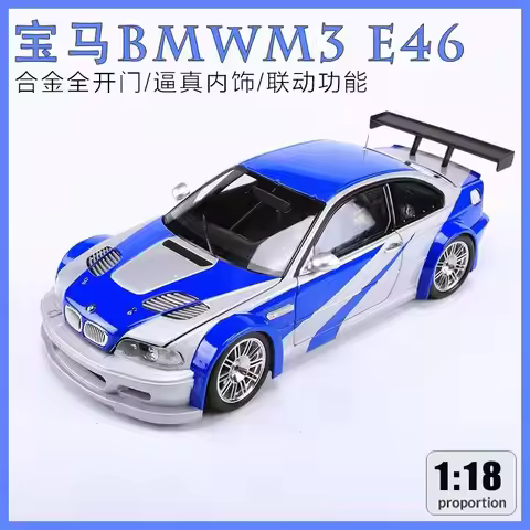 1/18 M3 E46 GTR model car - DCN diecast models