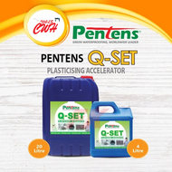 PENTENS Q-SET PLASTICISING ACCELERATOR WATER REDUCER HARDENING ACCELERATOR CWH TOOLS SDN BHD CWH TOO