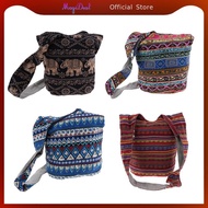 [MagiDeal] Ladies Embroidery Bag Handbag Shoulder Bag Shoulder Bag Leisure School Bag