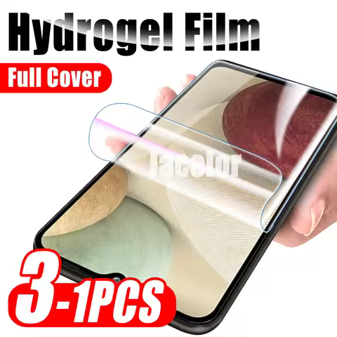 Front 1-3PCS Hydrogel Screen Protector For Samsung Galaxy A12 Nacho A32 A42 5G 4G Water Gel Protecti