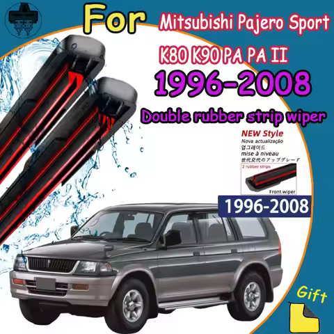 Front Windshield Wiper Blades 2pcs Windscreen Window Accessories For Mitsubishi Pajero Sport K80 K90