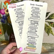MUSICBOXTT Reading List Marker Cards, Reading Challenge Book Notecards Book List Reading Log, Book N