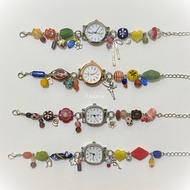 Watch Beads Bracelet | Coquette watch | Watches Wanita | Beaded clock