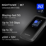 NETGEAR NIGHTHAWK MH7150 M7 5G WIFI 7 PORTABLE HOTSPOT