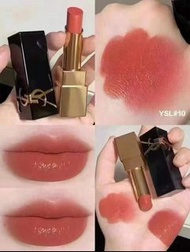 1200+好評❤️現貨‼️YSL聖羅蘭方管口紅黑金浮雕10號（唇露 唇釉 lip gloss 唇膏 口紅 lipstick lipgloss ）