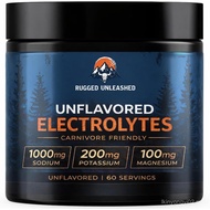 Carnivore Electrolytes – Unflavored, Sugar Free Electrolyte Powder for Carnivore Diet, Keto & Fastin
