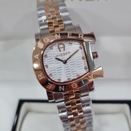 Aigner Massa Due Dual Tone White Dial Original Jam Tangan Wanita