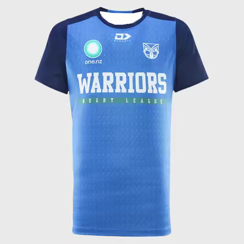 2026 New New Zealand Warriors "one.nz" Rugby League Jersey Men Y2K T-shirt Oversize Suitable for Dai