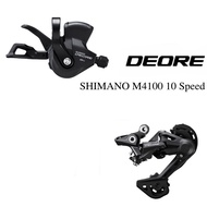 【New product】Shimano Deore M4100 Shifter Lever 10Speed SL M4100 RD M4120 SGS Rear Derailleur SGS MTB
