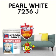 7236 J (CHI) P.WHITE NIPPON 5L VIRUSGUARD INTERIOR WALL PAINT (VIRUS GUARD ANTI-VIRAL/ANTI-BACTERIAL