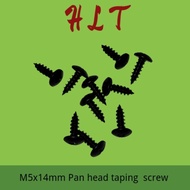 M5 × 14mm Taping screw Big head screw