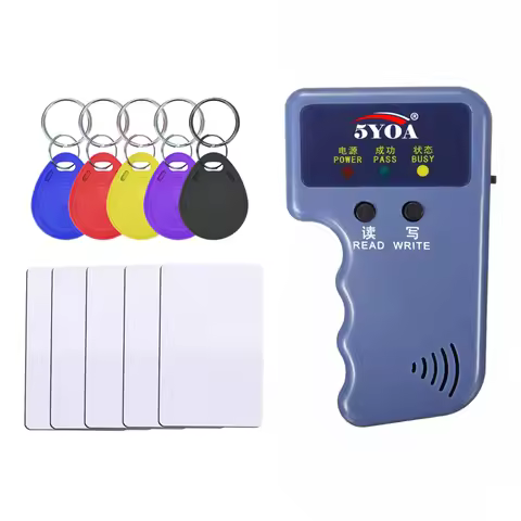Handheld 125KHz Read EM4100 TK4100 RFID Copier Writer Duplicator Programmer Reader EM4305 T5577 Rewr