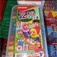 Greebel Oil Pastel 12 Colors Greebel/Crayon 12 W