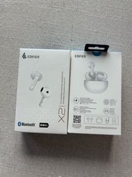 全新無開封EDIFIER X2藍牙耳機 (brand new: EDIFIER  True Wireless Bluetooth Earbuds X2)
