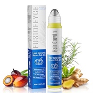 Hair Growth Serum Roll On with 3% Rosemary,3% Batana Oil,2% Pea Extract,2% Ginger Root Oil,Stronger 