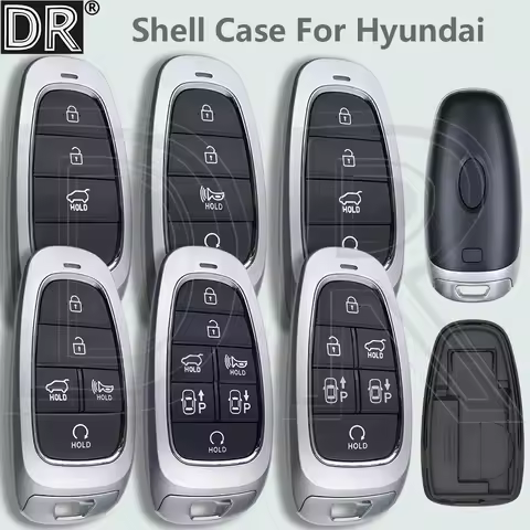 DR Replacement Car Key Shell Case For Hyundai Tucson NX4 Sonata Nexo DN8 Santa Fe TM Staria Ioniq Pa