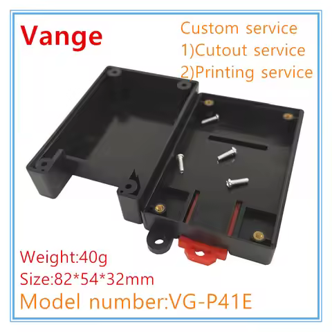 PLC control box 82*54*32mm ABS plastic enclosure PCB project box