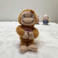 SEGA Curious George Cotton Candy George Plush Keychain Original