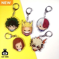 GANTUNGAN Keychain - Keychain Boku No Hero/My Hero Academia Izuku, Bakugo, Shoto