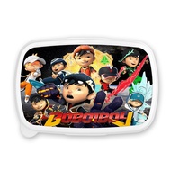 boboiboy Lunch Box 2-Compartments anime hot games plastic bento box Food Container customize