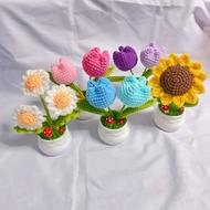 [READY STOCK]Handmade Crochet Flower Pot