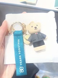 國泰航空經典制服小熊鎖匙掛件盲盒 男空少換現代版女空姐