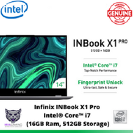 Infinix INBook Laptop X1 / X1 Pro Intel® Core™ i7 / i5 / i3 - Grey / Red