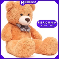 100cm / 1 Meter Giant Teddy Bear Bear Besar Big Teddy Birthday Gift Surprise Delivery Bear Besar Mur
