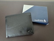 全新 絕版 Singapore Airlines x Braun Buffel 真皮銀包