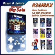 R36MAX Handheld retro game console game console Gift for boys