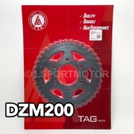 DEMAK DZM200 REAR SPROCKET 520 (38T) DZM 200