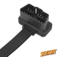 SENKMT OBD2 Extension Cable, 1 To 3 Port Individual Power Switch OBD2 Splitter Cable, Universal 48cm
