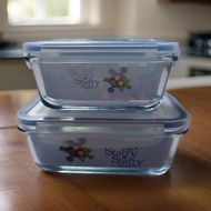 幾米星空玻璃保鮮盒 食物保鮮盒 儲存盒 玻璃盒 保鮮盒