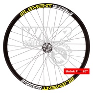 Bicycle rim sticker element rim 20 rim 16 rim 22 rim 26