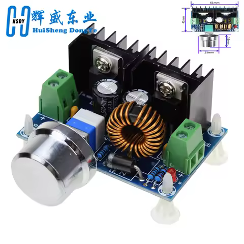 XH-M401 DC-DC Step Down Buck Converter Power Supply Module XL4016E1 PWM Adjustable 4-40V To 1.25-36V