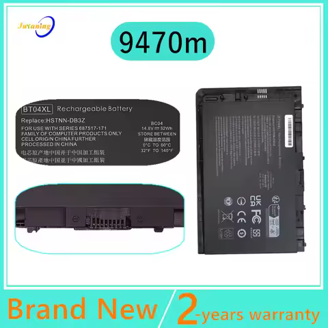 BT04XL BA06XL Laptop Battery For HP EliteBook Folio 9480m 9470m H4Q47AA H4Q47UT HSTNN-DB3Z HSTNN-DB4