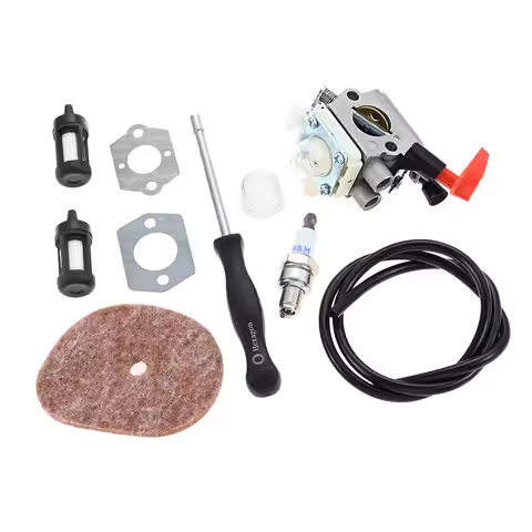 1Set 4144 120 0608 Hipa FS56RC Carburetor Set Stihl FS 56 RC FS70R FS56 KM56RC KN56 KM56C Trimmer Br